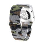 Wholesale Premium Color Stainless Steel Magnetic Milanese Loop Strap Wristband for Apple Watch Series 6 / SE / 5 / 4 / 3 / 2 / 1 Sport - 44MM / 42MM (Camouflage Green)